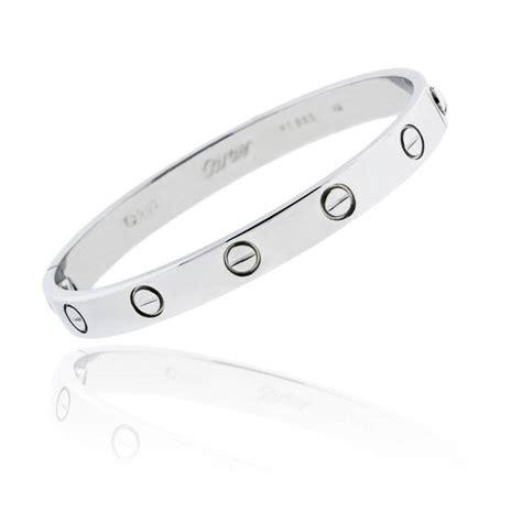 cartier bracelet price silver.